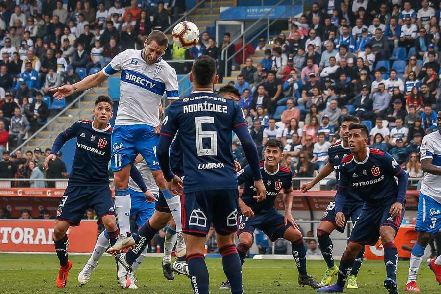 Universidad Católica vs Universidad de Chile, campeonato 2019