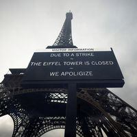 Huelga obliga al cierre de la Torre Eiffel: duro impacto para el turismo en París