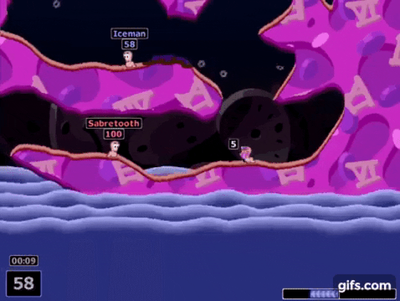 Las Armas de Diversión Masiva de Worms Armageddon La Tercera