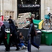 Universidad Sciences Po de París se suma a las protestas estudiantiles contra la guerra en Gaza 