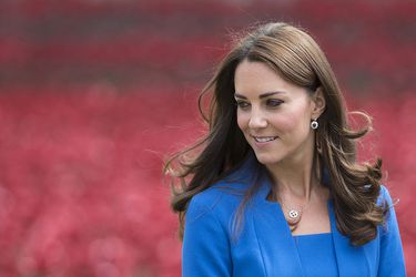 Duke And Duchess Of Cambridge And Prince Harry Visit Tower Of London's Ceramic Poppy Field