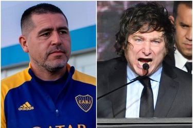 Javier Milei, el candidato presidencial argentino que dejó de ser hincha de Boca Juniors por culpa de Juan Román Riquelme