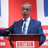 Nigel Farage, el impulsor del Brexit, vuelve a la política británica y se postula para elecciones del 4 de julio