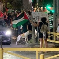 Centro de Información Palestina niega “actos violentos” durante protestas frente a centros sociales de la Comunidad Judía en Chile