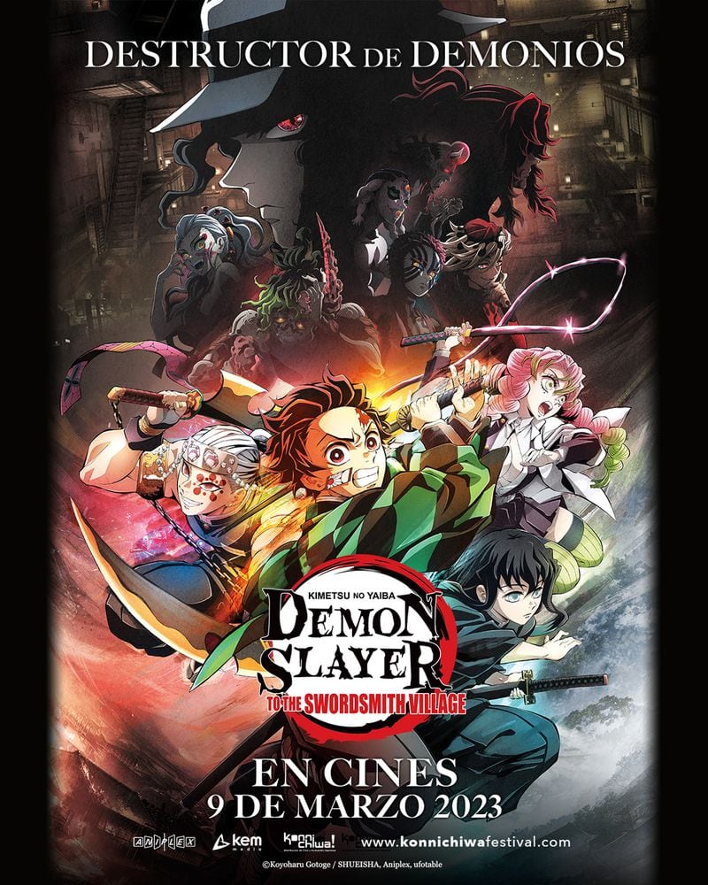 Demon Slayer regresa a los cines de Chile para el estreno de su tercera