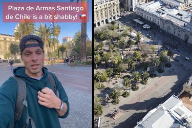 “Hay prostitución, personajes raros, contaminación”: bloguero de viajes descuera la Plaza de Armas ¿Qué dijo Santiago Adicto? 