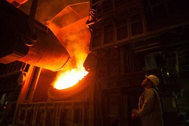 Manufacturing Operations Inside A ThyssenKrupp AG Steel Plant As European Steel Business Sale Considered
