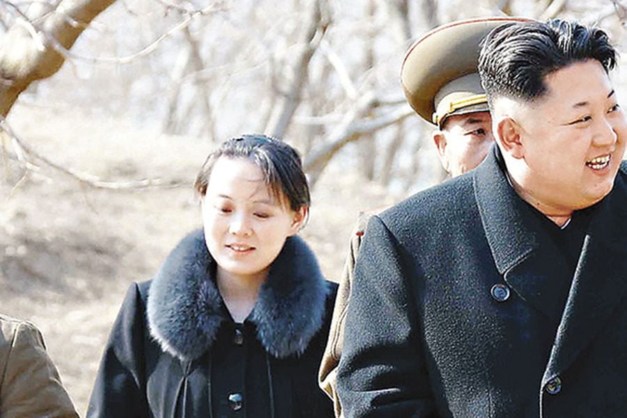 Kim Jong Un y Kim Yo-Jong