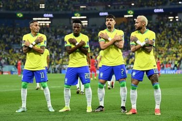 Video: Brasil pasa por encima de Corea del Sur con un primer tiempo contundente