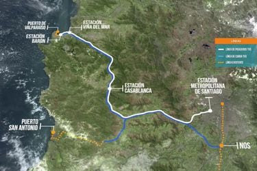 #LTenVivo | Los detalles de la propuesta del tren rápido que uniría Santiago y Valparaíso