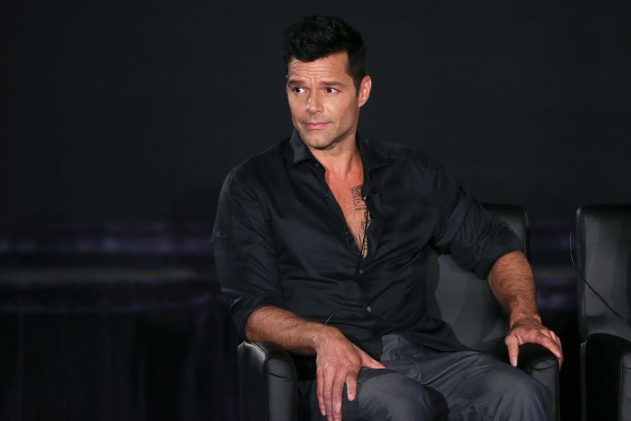 Ricky Martin Looks Very Focused as He Talks About His Role at The Assassination of Gianni Versace ACS