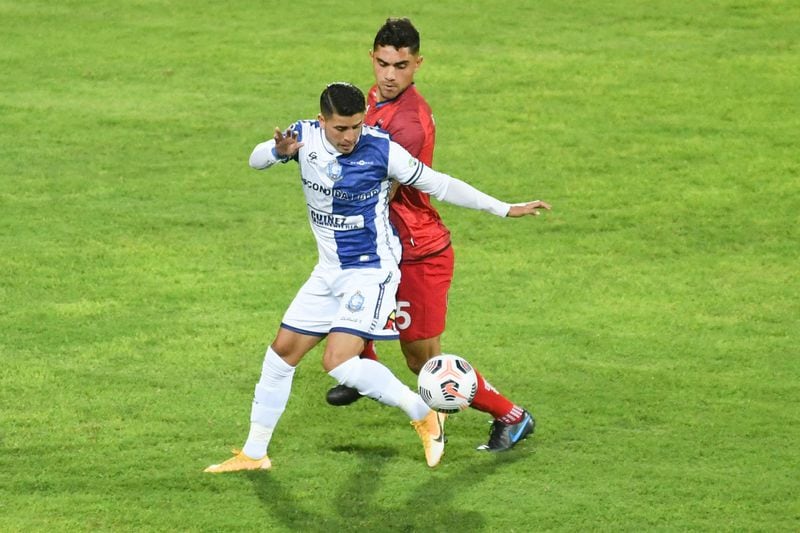 Antofagasta, en el duelo ante Huachipato, por la Copa Sudamericana.