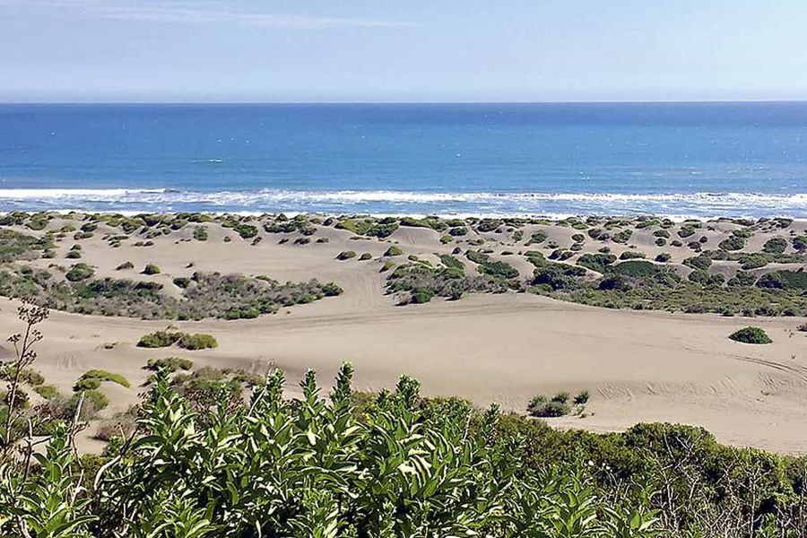 Vista de las dunas de Santo Domingo. Foto: Costa Central Chile