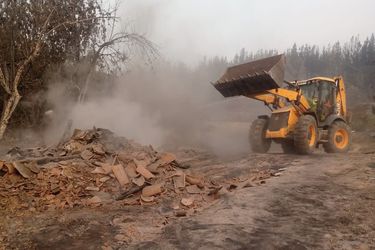 Ministerio de Obras Públicas inicia trabajo de remoción de escombros en regiones de Ñuble y Biobío