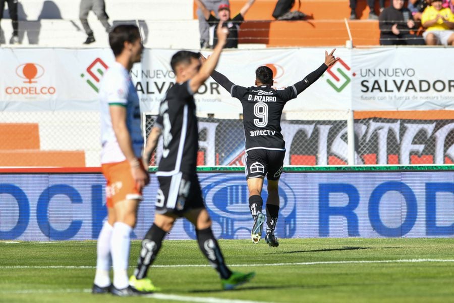 Damián Pizarro anotó cuando el partido comenzaba.