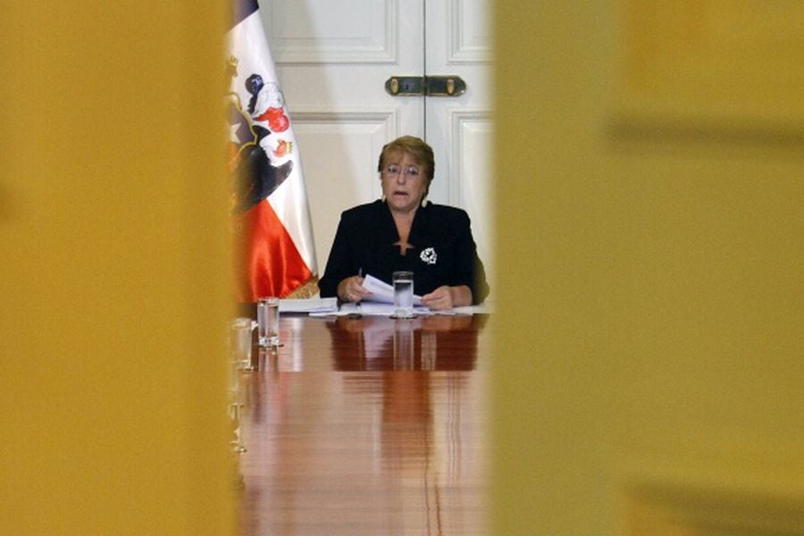 Michelle Bachelet encabeza reunion con ministros del Comite Político