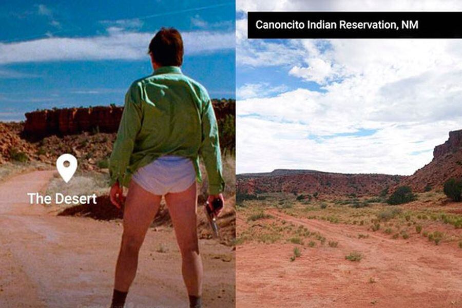 Google Maps celebra los 10 años del estreno de Breaking Bad con