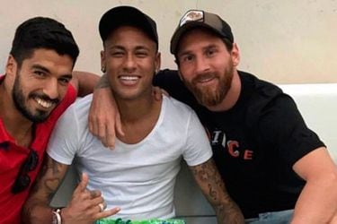 Suárez, Neymar, Messi