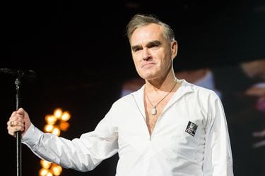 Morrissey Performs At O2 Arena In London