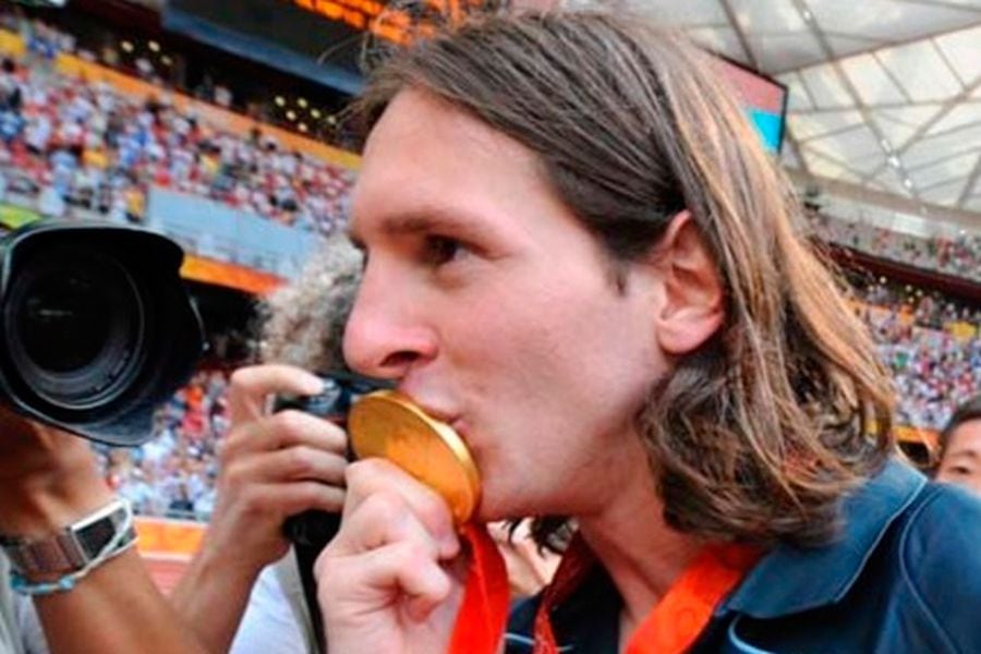 Lionel Messi asegura que el oro olímpico es su título más preciado - La  Tercera
