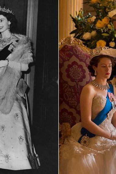 Reviviendo los vestidos de la reina Isabel II - La Tercera