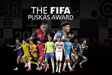 Mira todos los goles nominados al Premio Puskas de la FIFA a la mejor conquista de la temporada