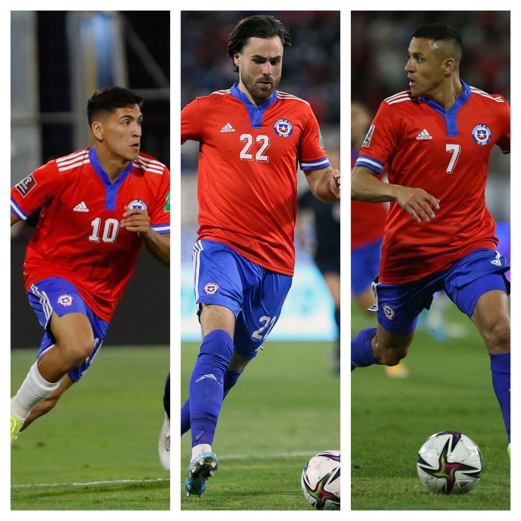 La ofensiva chilena ante Marruecos será comandada por Marcelino Núñez, Alexis Sánchez y Ben Brereton.