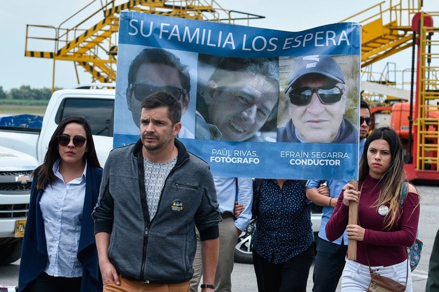 periodistas secuestrados en Colombia