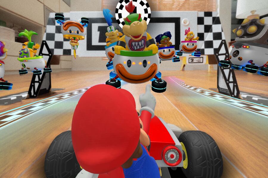 Ahora podrás convertir tu casa en una pista de Mario Kart con Mario Kart  Live: Home Circuit - La Tercera