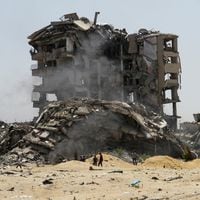 Ejército israelí ataca el norte de Gaza en el bombardeo más intenso de las últimas semanas