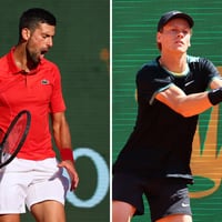 Djokovic y Sinner se quedan sin final en el Masters 1000 de Montecarlo
