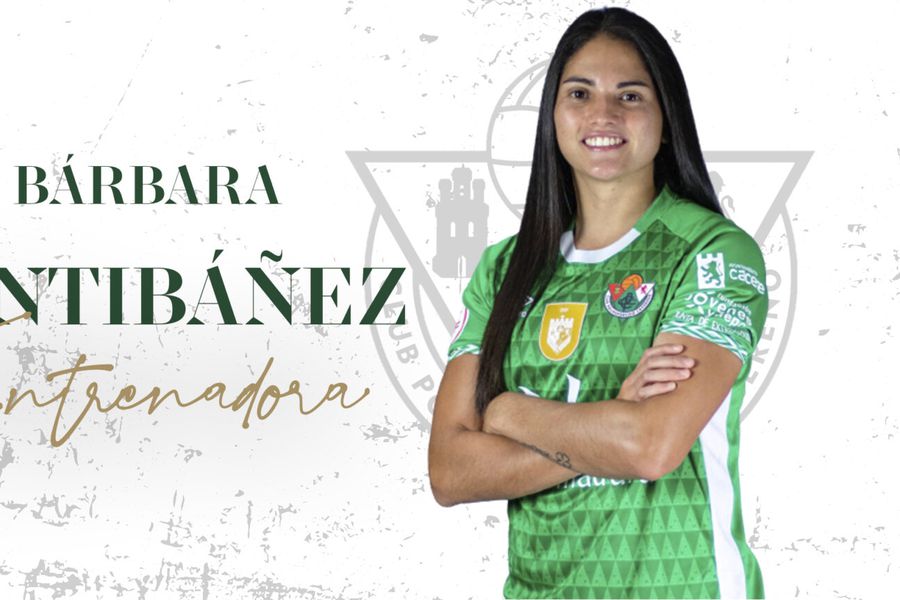 Bárbara Santibáñez dirigirá al cuadro filial del club Cacereño mientras se desempeña como delantera en el primer equipo.