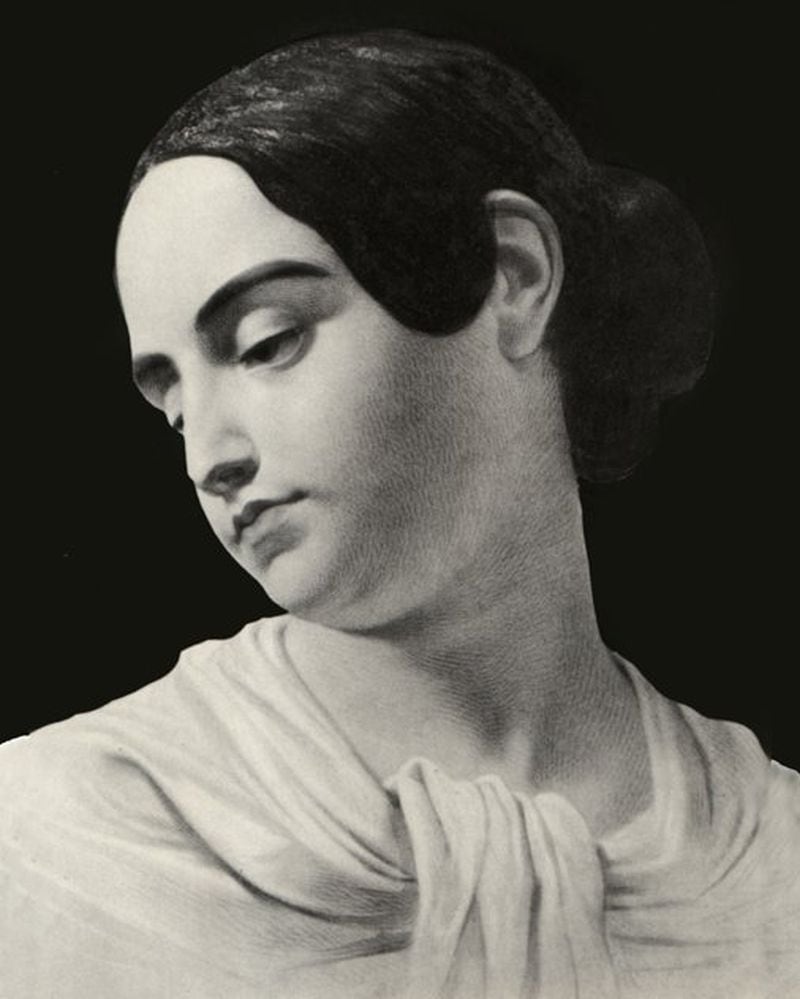 Retrato de Virginia Clemm, prima y esposa de Edgar Allan Poe