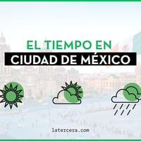 El tiempo en Ciudad de México para mañana, jueves 25 de enero