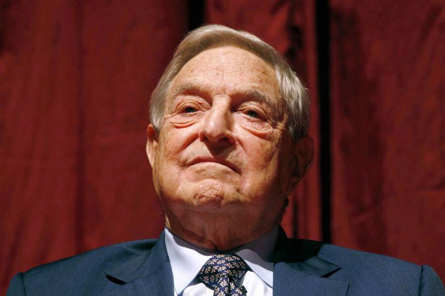 Billionaire Investor George Soros Speaks At Public Lecture