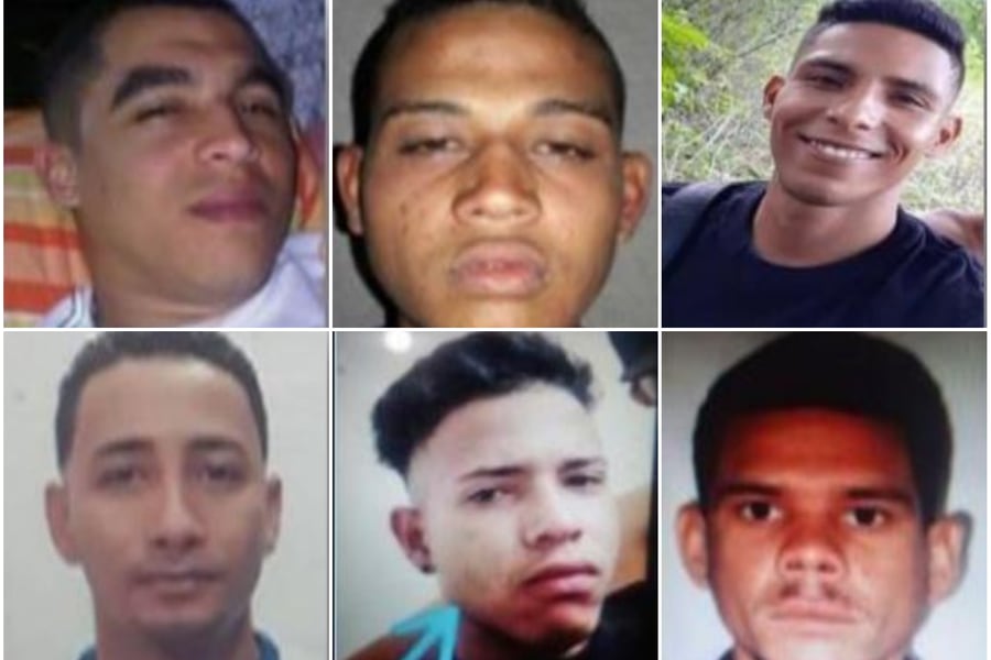 Alerta de la PDI por “Niño Guerrero”, “Cara e Jeep”, “El Virolo” y otros 40 miembros del Tren de Aragua tras fuga en Venezuela