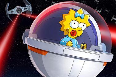 Disney Plus lanzará otro corto de Los Simpson inspirado en Star Wars