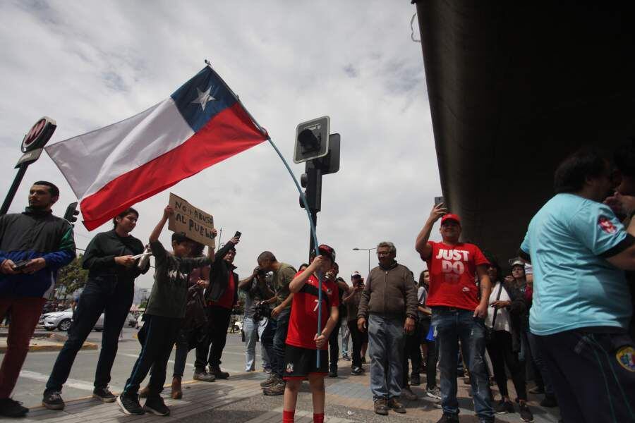 Protesta e impacto en el Imacec