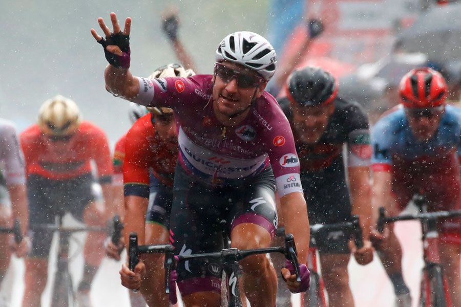Elia Viviani, Giro de Italia