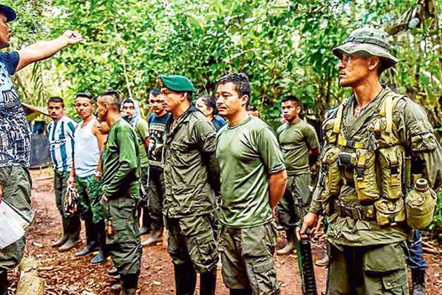guerrilleros de la FARC