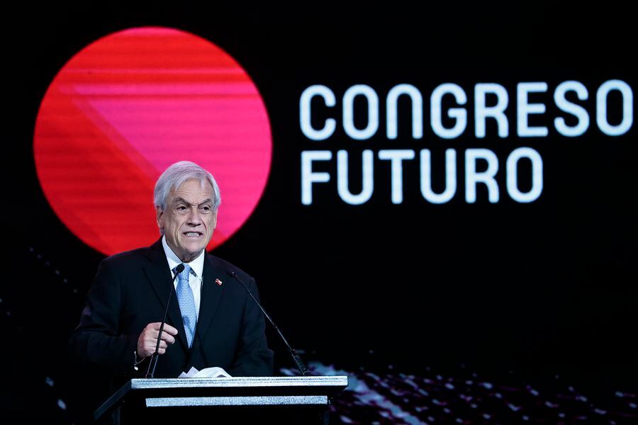 Piñera en Congreso Futuro: “Chile tiene una trilogía muy favorable, porque  tenemos sol, cobre y litio, y tiene que aprovechar esos elementos” - La  Tercera