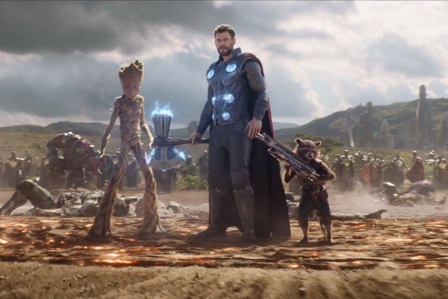 thor wakanda infinity war