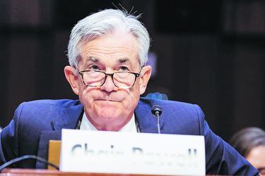 US Federal Reserve Board Chairman Jerome Powell testifies before the US Senate Joint Economic (47282823)