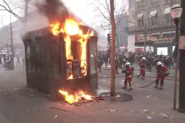 Se agudizan las protestas en Francia
