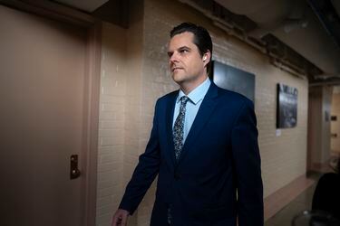 Matt Gaetz, el polémico republicano que busca derrocar al presidente de la Cámara de Representantes de EE.UU.