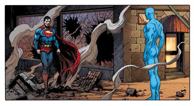 Es Superman contra Doctor Manhattan en un adelanto del final de