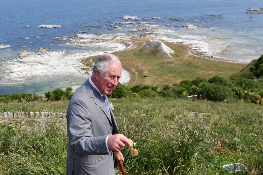 Britain's Prince Charles visits New Zealand