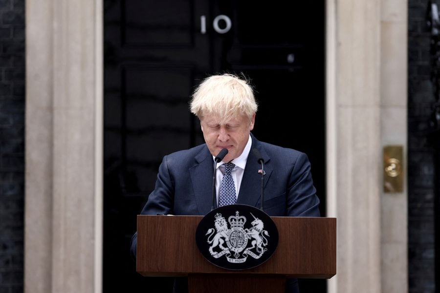 Daily Coffee |  Great Britain: The fall, finally, of Boris Johnson