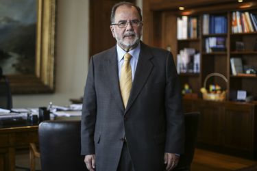 17.05.16Jorge Rodríguez, Presidente de Banco Estado.Foto: Reinaldo Ubilla