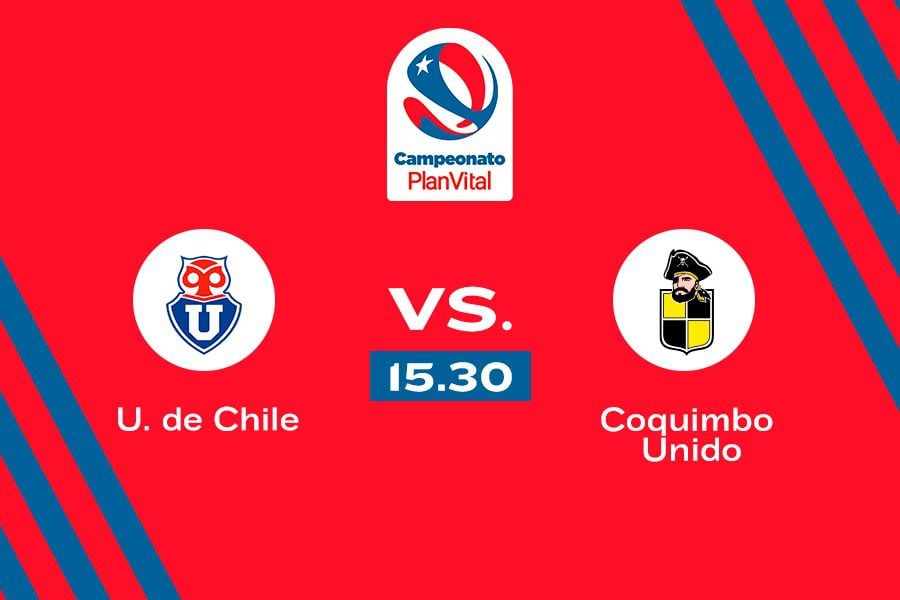 Universidad de Chile y Coquimbo Unido se miden en un duelo decisivo por evitar el descenso. En vivo por El Deportivo.